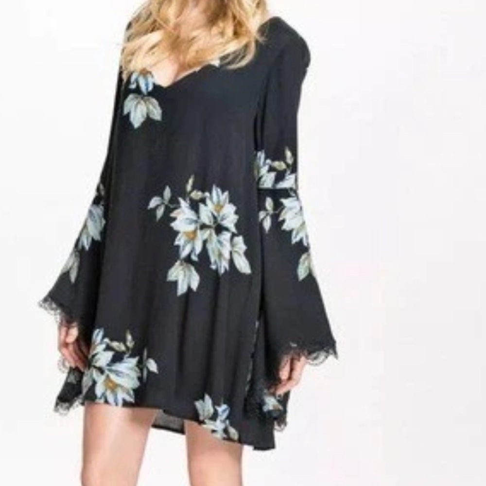 Free People Wanderer Floral Mini dress - Picture 2 of 13